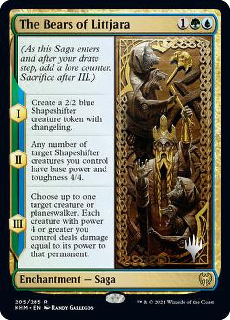 The Bears of Littjara (Promo Pack) [Kaldheim Promos] [Foil]