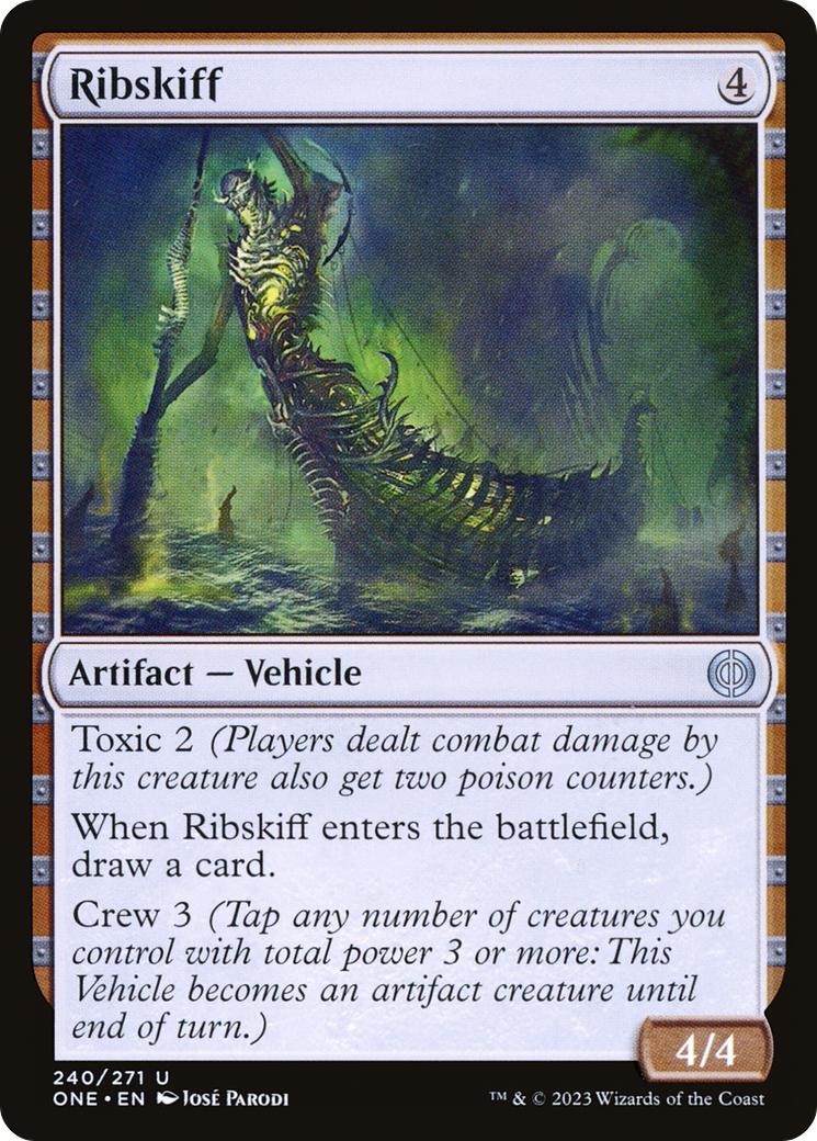 Ribskiff [Phyrexia: All Will Be One] [Foil]