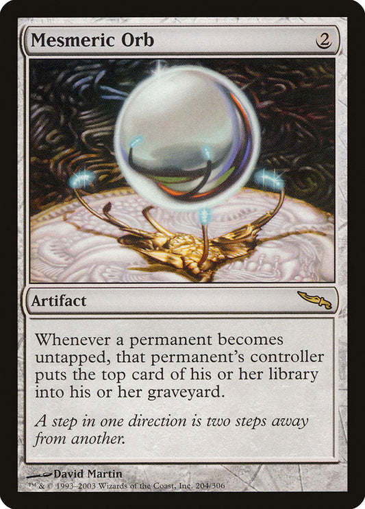 Mesmeric Orb [Mirrodin] [Foil]