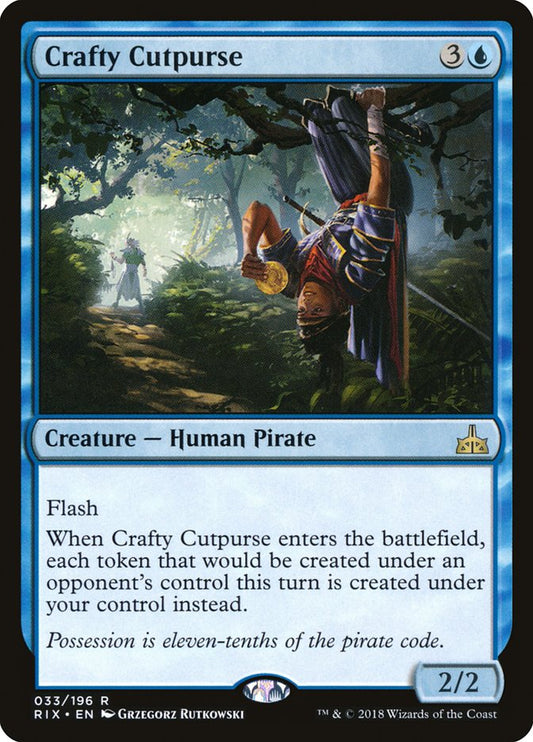 Crafty Cutpurse [Rivals of Ixalan] [Foil]