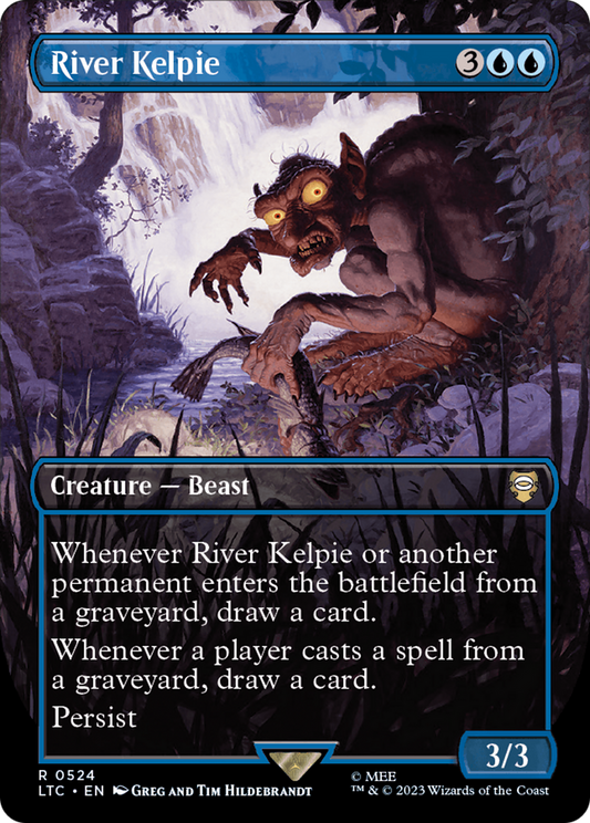 River Kelpie (Borderless) [The Lord of the Rings: Tales of Middle-Earth Commander] [Foil]