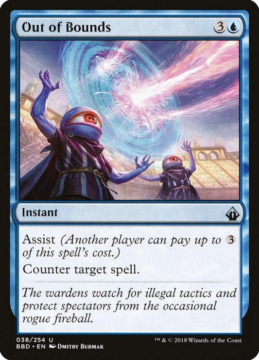 Out of Bounds [Battlebond] [Foil]