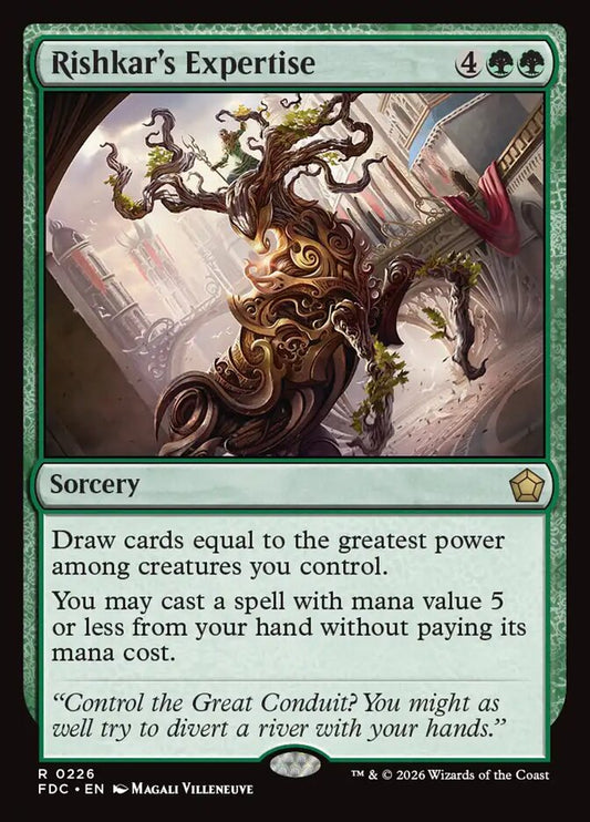 Rishkar's Expertise [Foundations Commander]