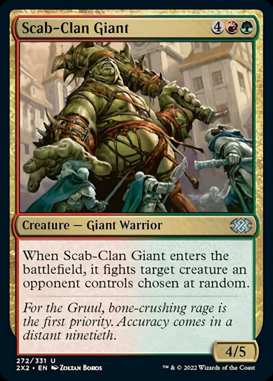 Scab-Clan Giant [Double Masters 2022] [Foil]