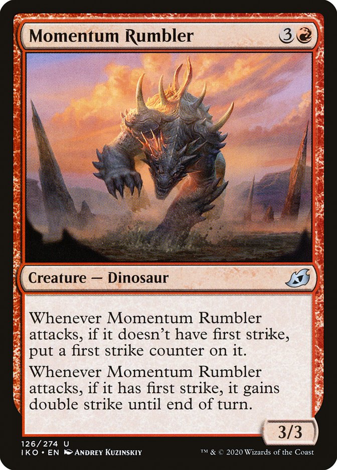 Momentum Rumbler [Ikoria: Lair of Behemoths] [Foil]