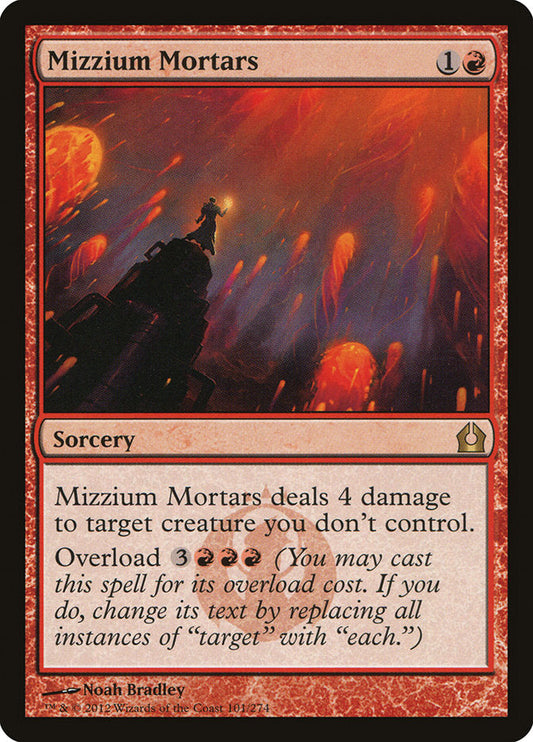Mizzium Mortars [Return to Ravnica] [Foil]