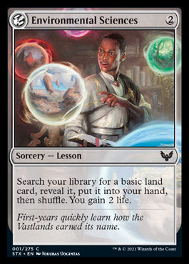 Environmental Sciences [Strixhaven: School of Mages] [Foil]