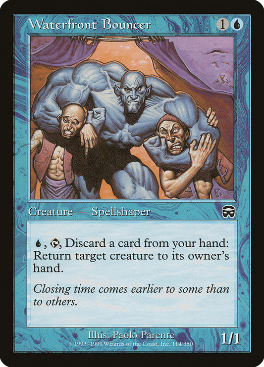 Waterfront Bouncer [Mercadian Masques] [Foil]