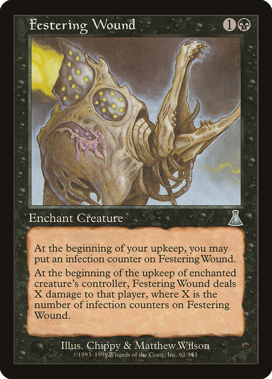 Festering Wound [Urza's Destiny] [Foil]