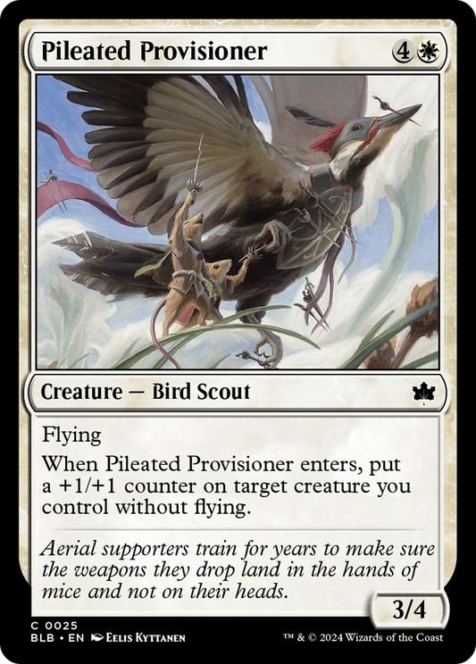Pileated Provisioner [Bloomburrow] [Foil]