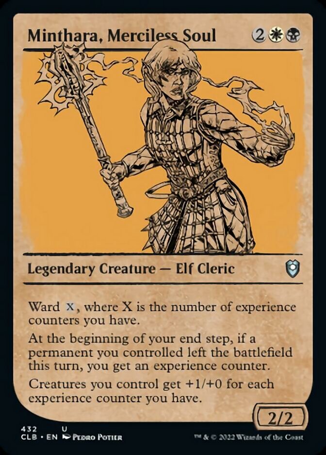 Minthara, Merciless Soul (Showcase) [Commander Legends: Battle for Baldur's Gate] [Foil]