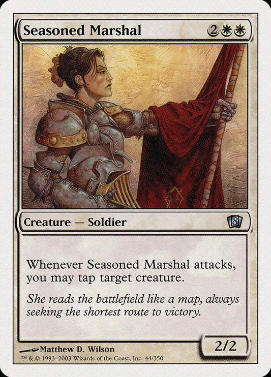 Seasoned Marshal [Eighth Edition] [Foil]