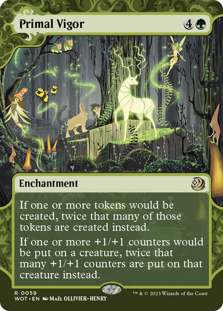 Primal Vigor [Wilds of Eldraine: Enchanting Tales] [Foil]