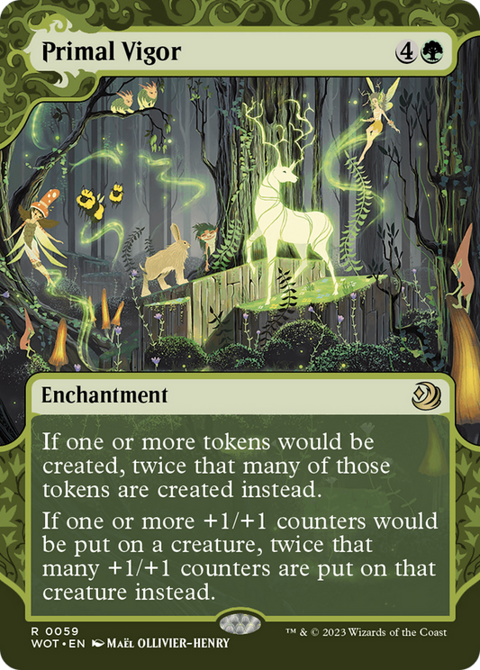 Primal Vigor [Wilds of Eldraine: Enchanting Tales] [Foil]