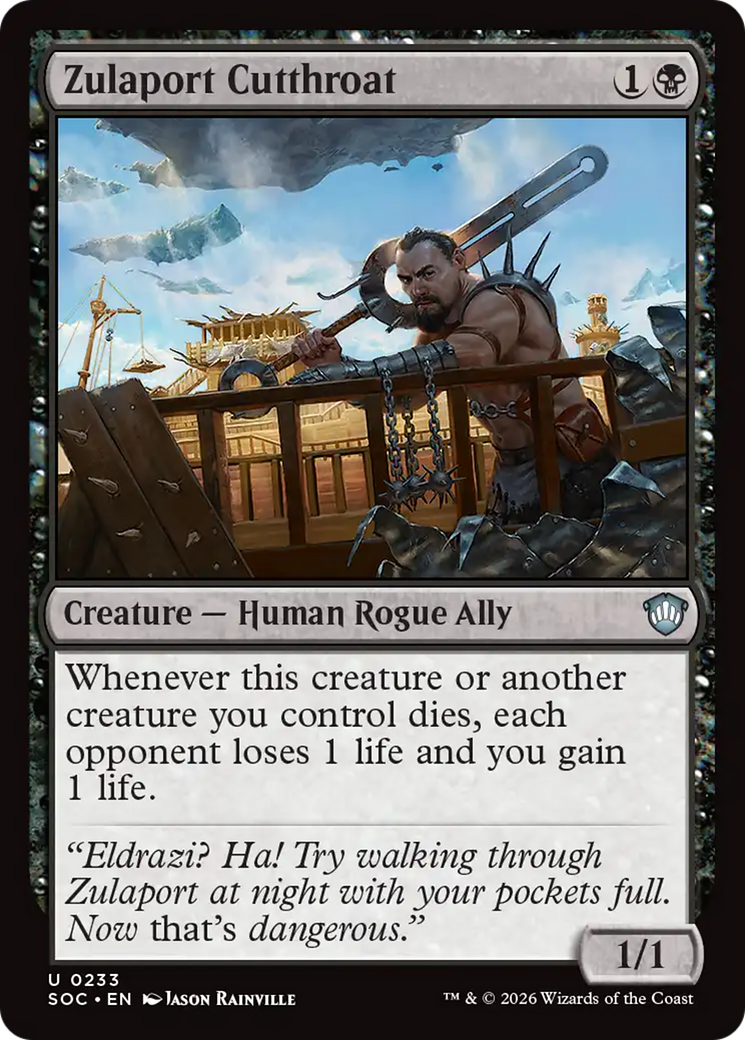 Zulaport Cutthroat [Secrets of Strixhaven Commander] [Foil]
