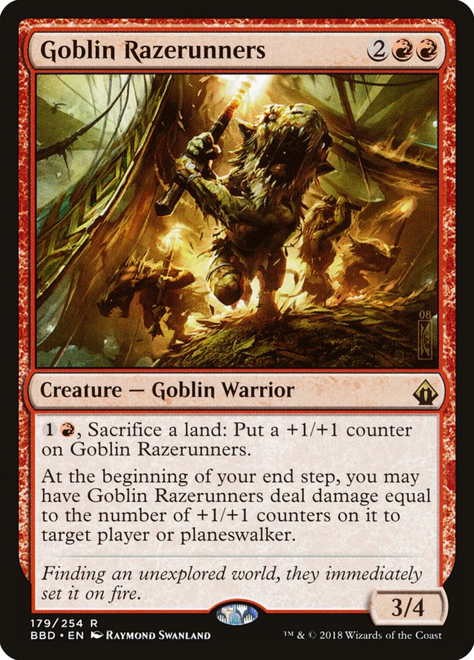 Goblin Razerunners [Battlebond] [Foil]