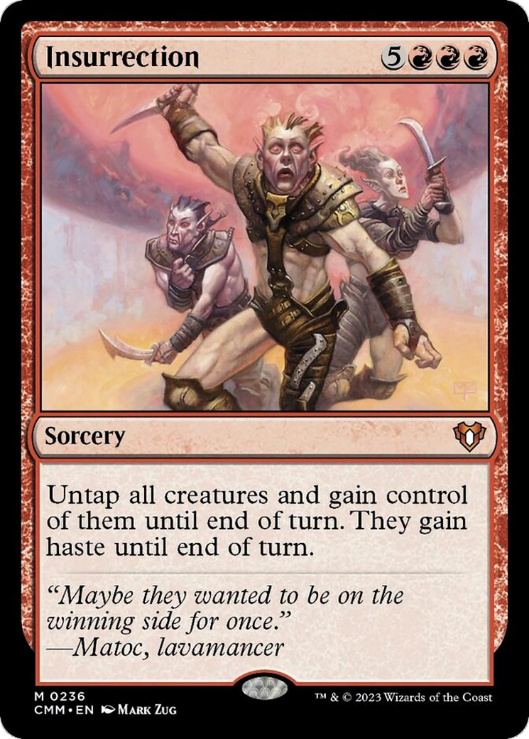 Insurrection [Commander Masters] [Foil]