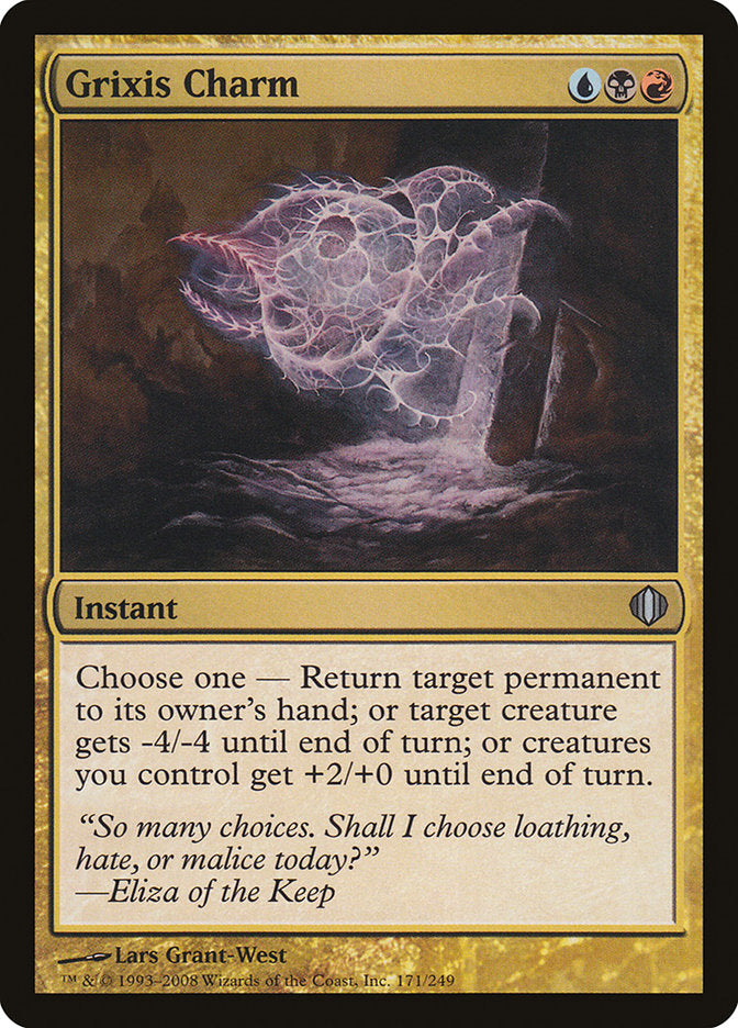 Grixis Charm [Shards of Alara] [Foil]