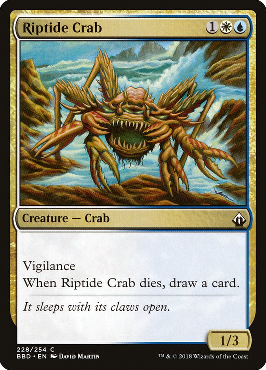 Riptide Crab [Battlebond] [Foil]