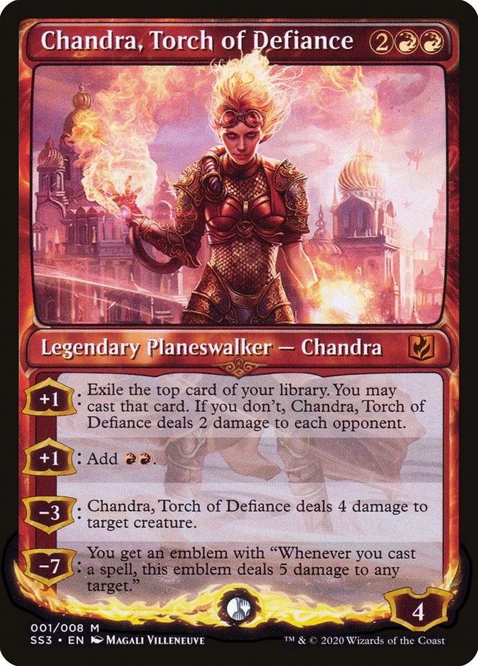Chandra, Torch of Defiance [Signature Spellbook: Chandra] [Foil]