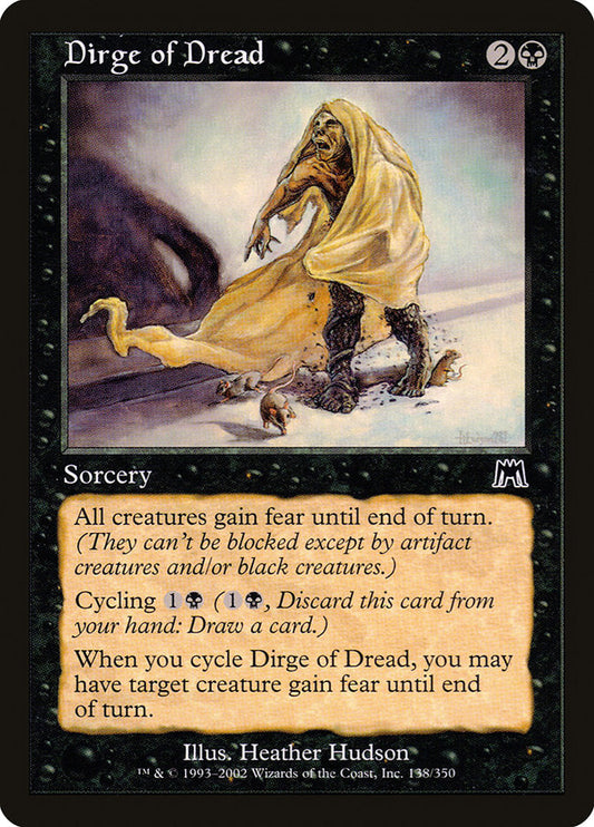 Dirge of Dread [Onslaught] [Foil]