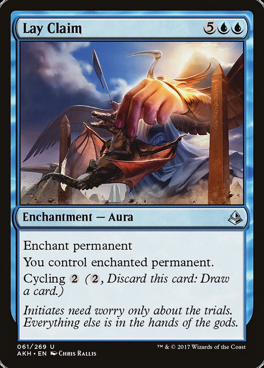Lay Claim [Amonkhet] [Foil]