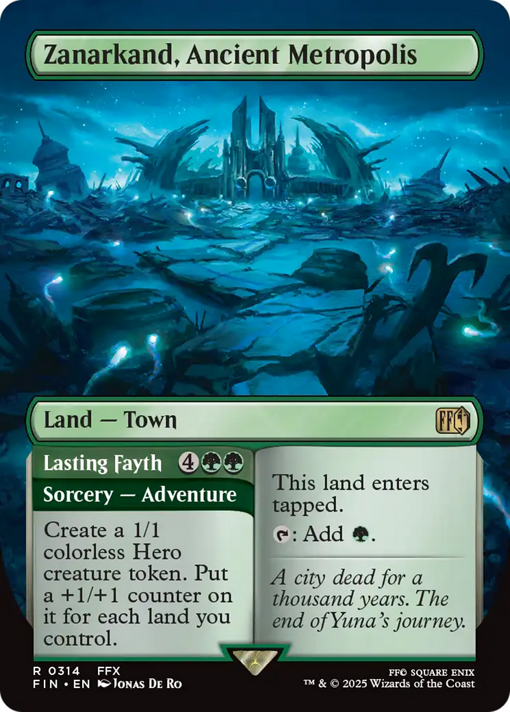 Zanarkand, Ancient Metropolis (Borderless) [FINAL FANTASY] [Foil]