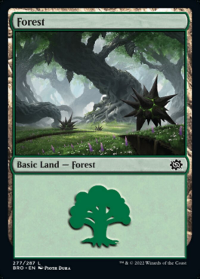 Forest (277) [The Brothers' War] [Foil]