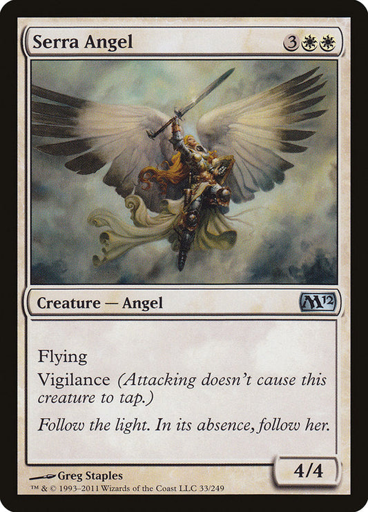 Serra Angel [Core Set 2012] [Foil]