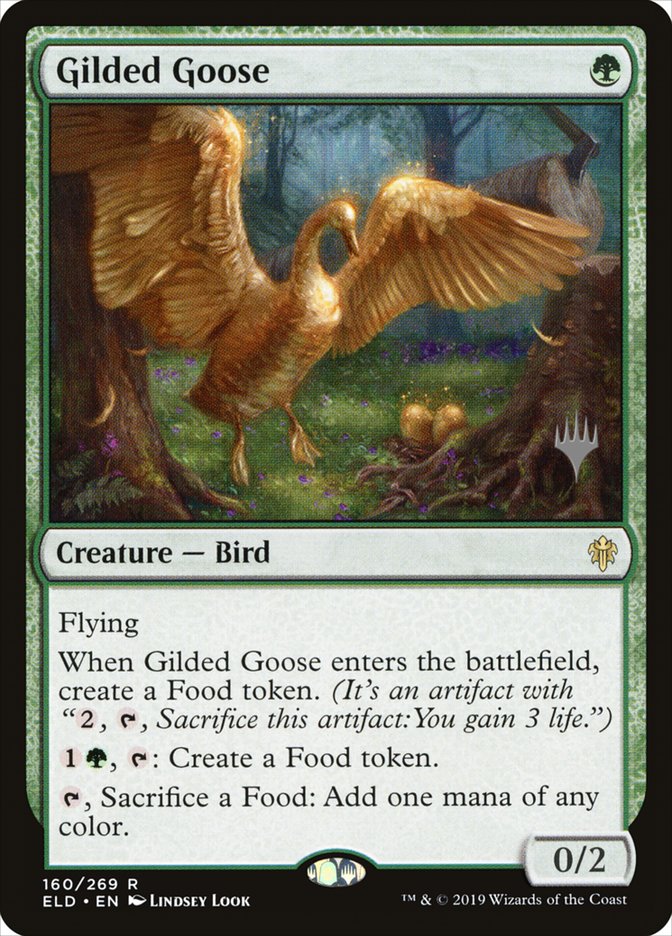 Gilded Goose (Promo Pack) [Throne of Eldraine Promos] [Foil]
