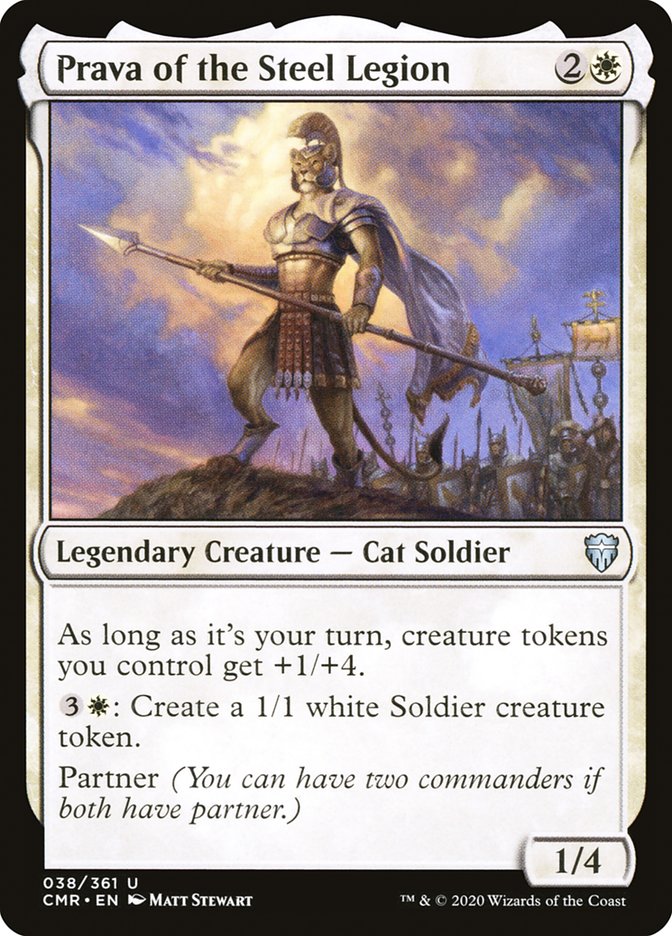 Prava of the Steel Legion [Commander Legends] [Foil]