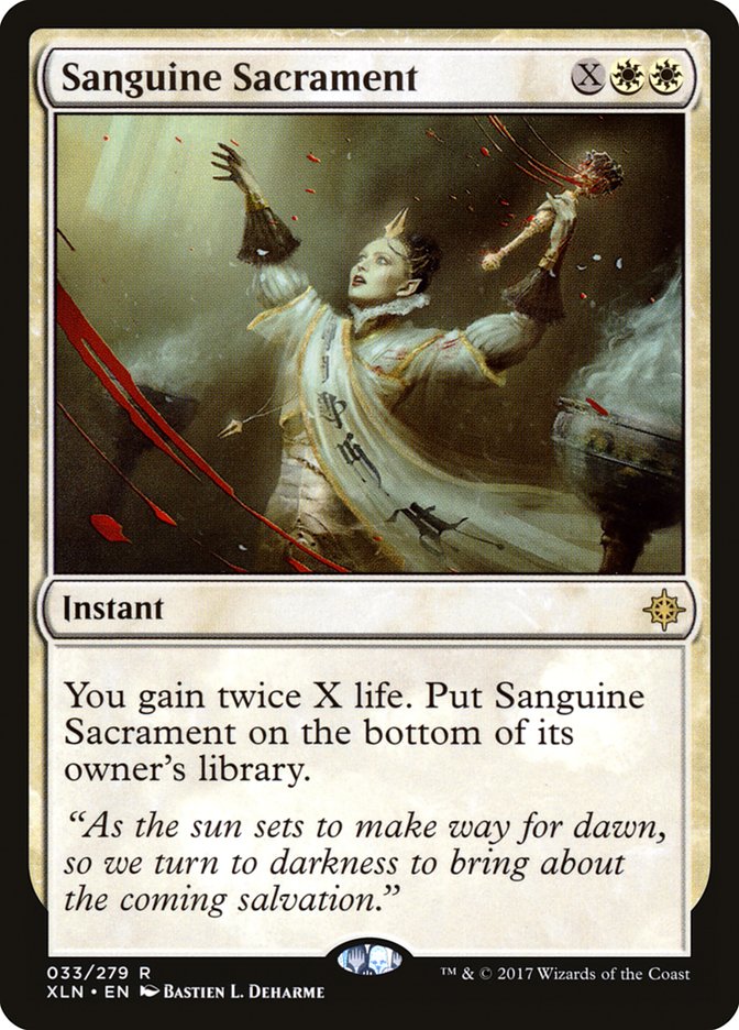 Sanguine Sacrament [Ixalan] [Foil]