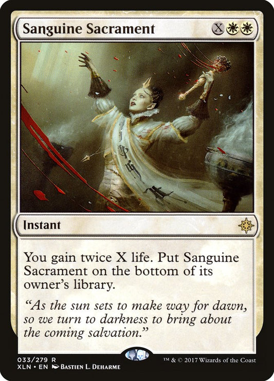 Sanguine Sacrament [Ixalan] [Foil]