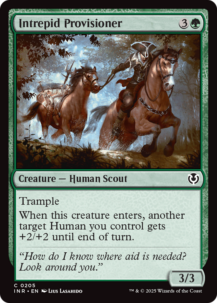 Intrepid Provisioner [Innistrad Remastered] [Foil]