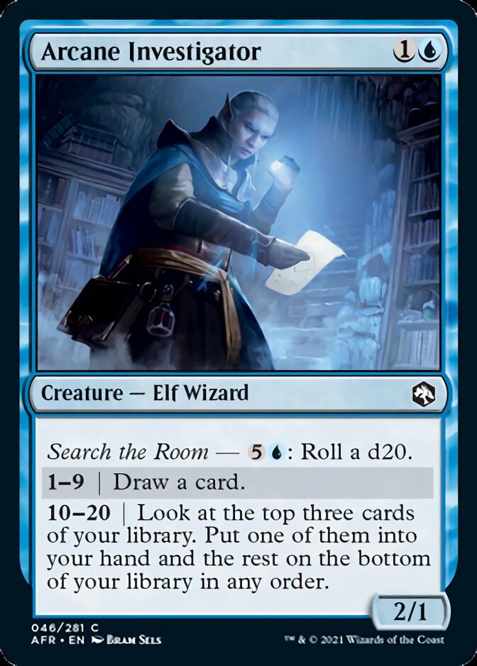 Arcane Investigator [Dungeons & Dragons: Adventures in the Forgotten Realms] [Foil]