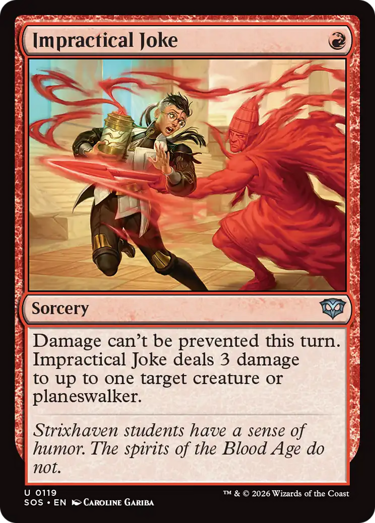 Impractical Joke [Secrets of Strixhaven] [Foil]