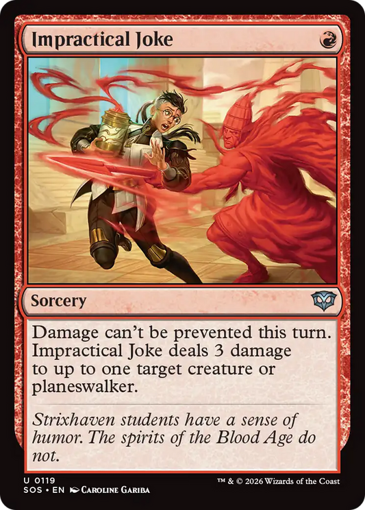 Impractical Joke [Secrets of Strixhaven] [Foil]