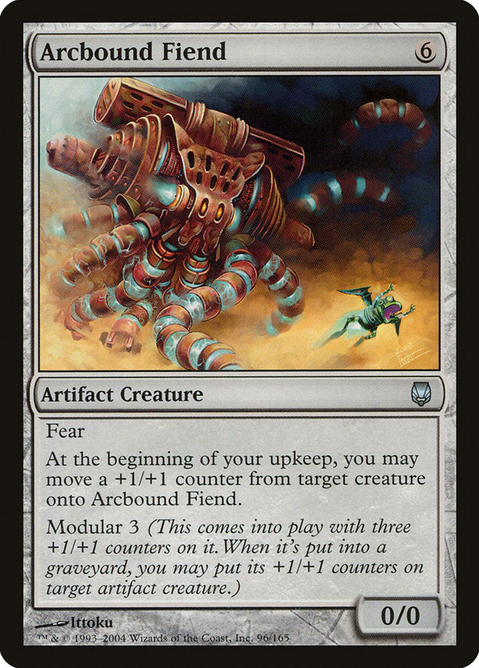 Arcbound Fiend [Darksteel] [Foil]