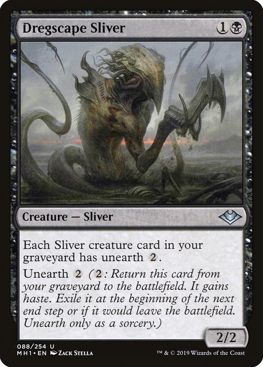 Dregscape Sliver [Modern Horizons] [Foil]