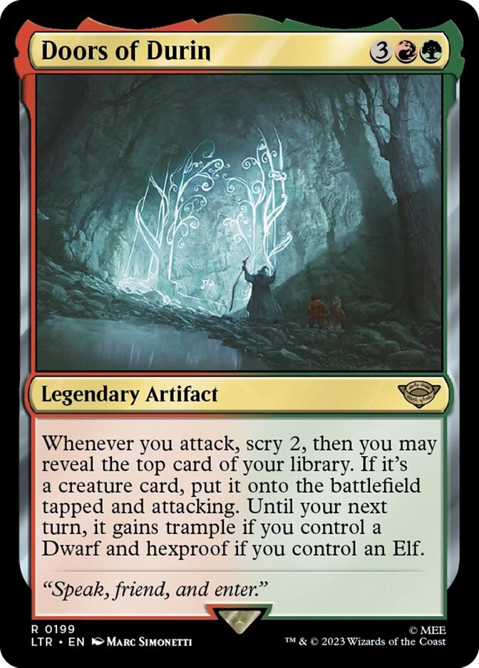 Doors of Durin [The Lord of the Rings: Tales of Middle-Earth] [Foil]