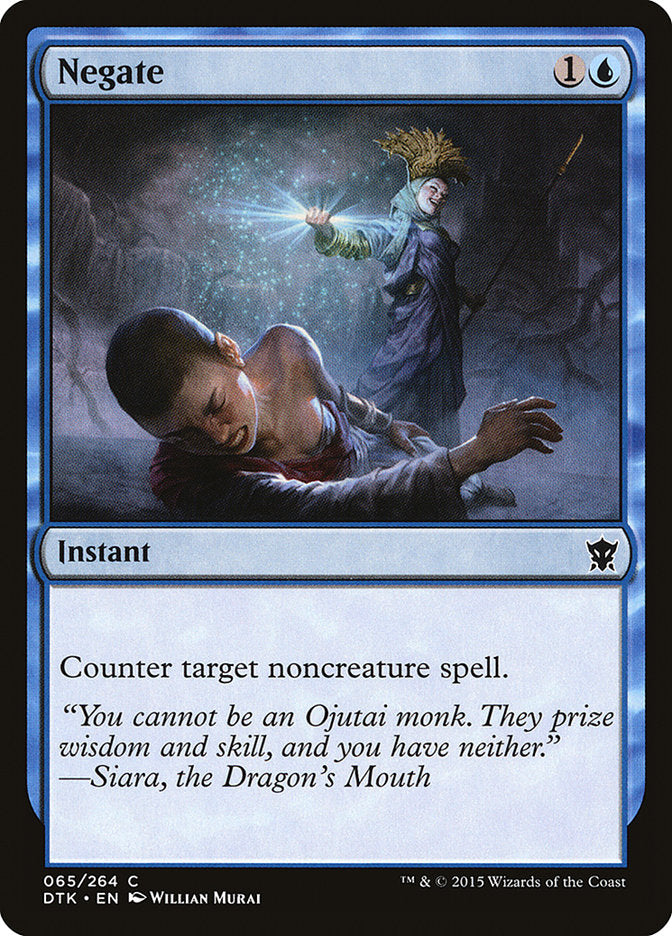 Negate [Dragons of Tarkir] [Foil]