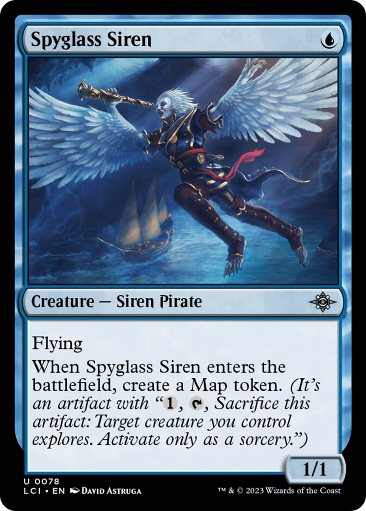 Spyglass Siren [The Lost Caverns of Ixalan] [Foil]