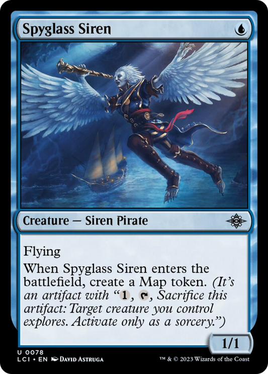 Spyglass Siren [The Lost Caverns of Ixalan] [Foil]