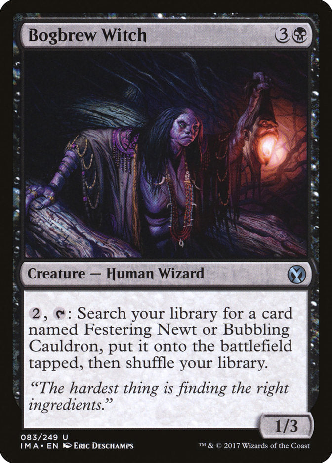 Bogbrew Witch [Iconic Masters] [Foil]