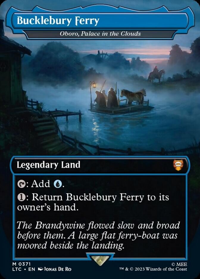 Bucklebury Ferry - Oboro, Palace in the Clouds [The Lord of the Rings: Tales of Middle-Earth Commander] [Foil]