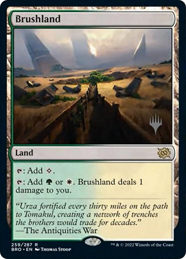 Brushland (Promo Pack) [The Brothers' War Promos] [Foil]