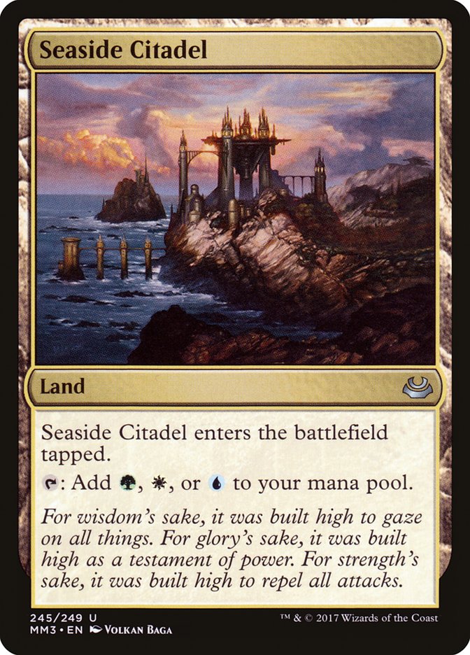 Seaside Citadel [Modern Masters 2017] [Foil]