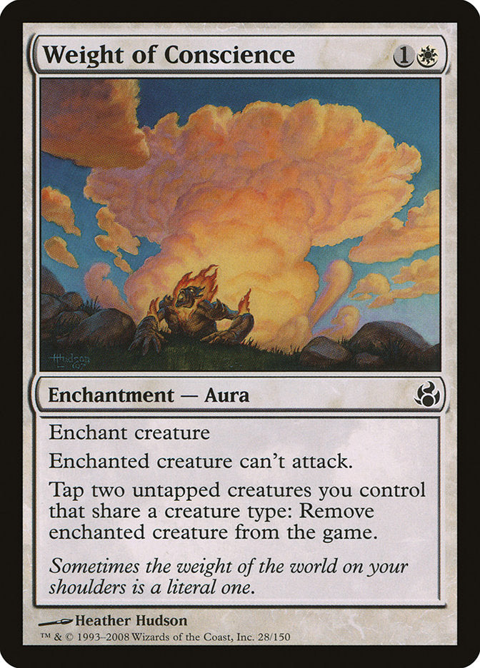 Weight of Conscience [Morningtide] [Foil]
