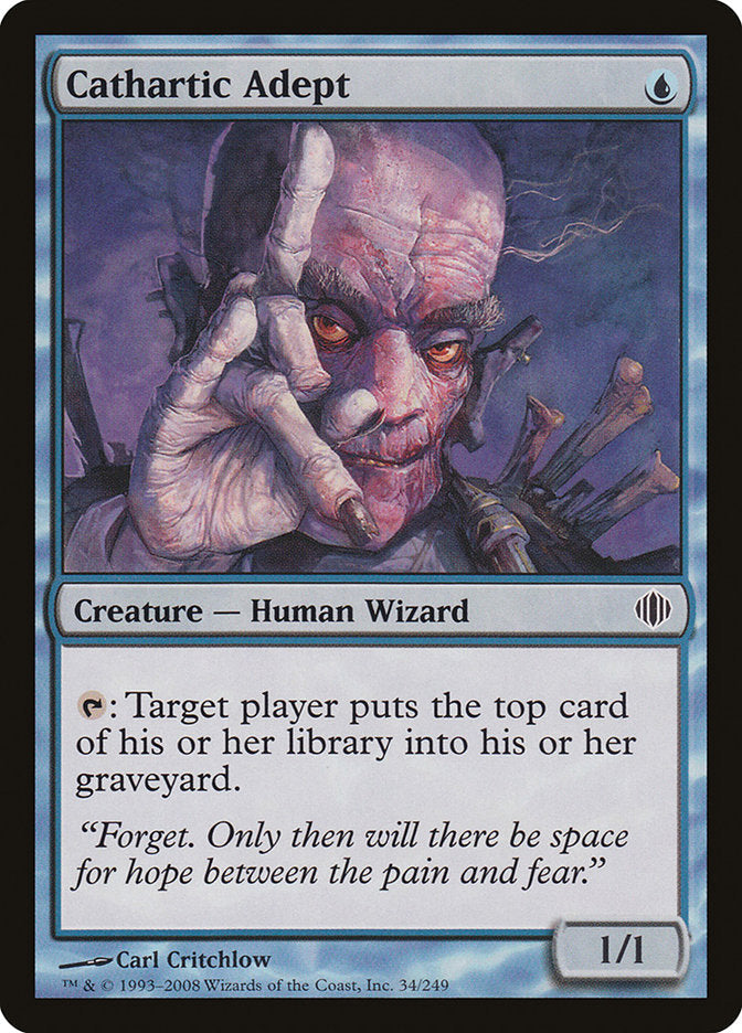Cathartic Adept [Shards of Alara] [Foil]