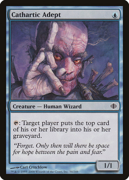 Cathartic Adept [Shards of Alara] [Foil]